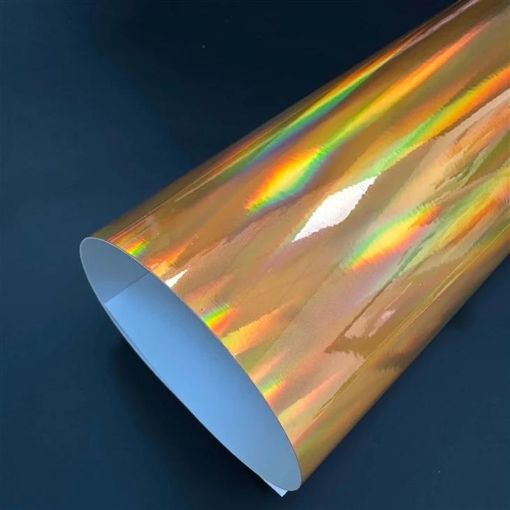 Holographic Motorcycle Vinyl-HoloChrome Gold