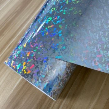 Holographic Motorcycle wrap Vinyl- Cracked Ice Holographic Motorcycle wrap Vinyl- Cracked Ice
